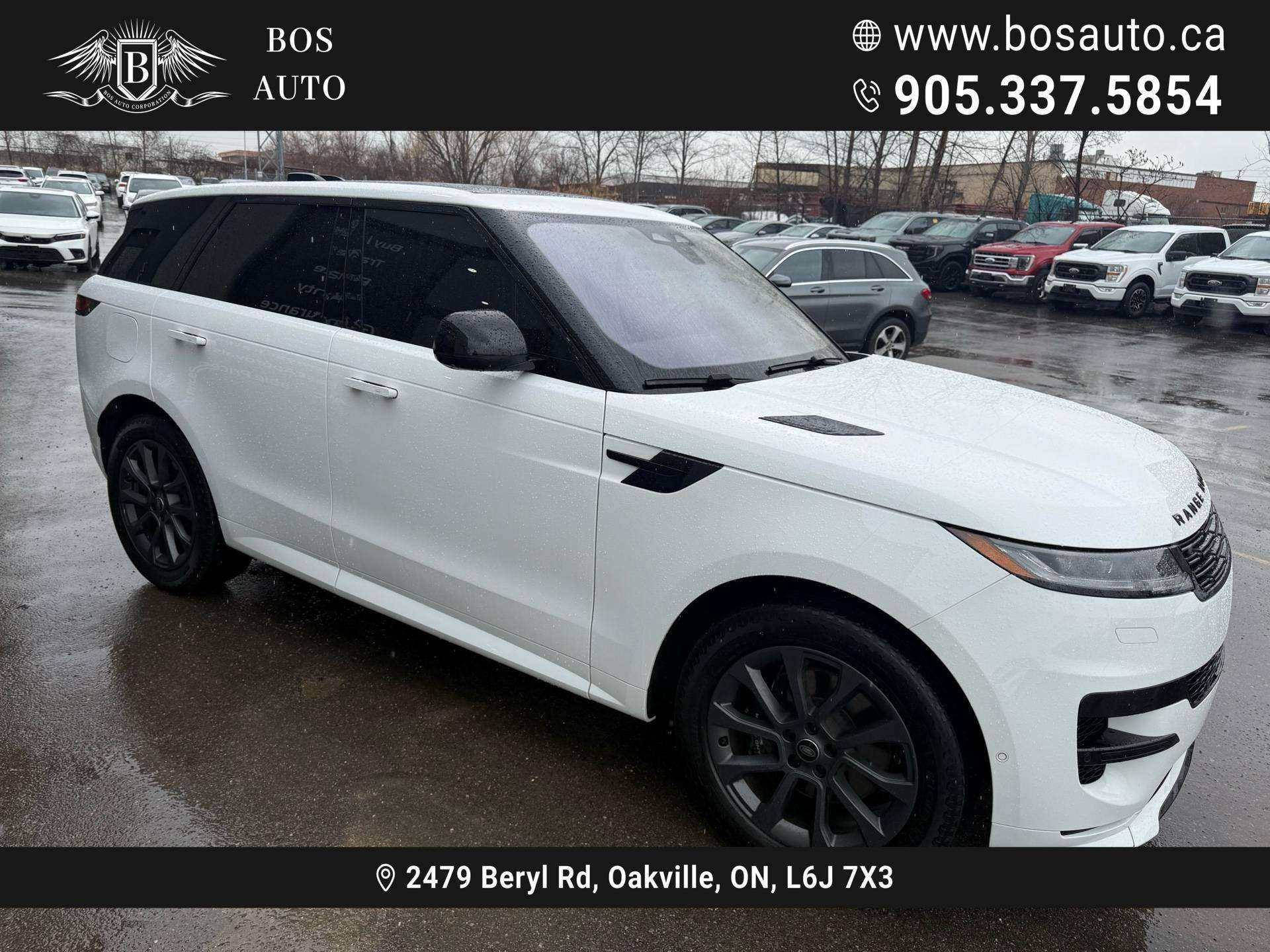 2023 Land Rover Range Rover Sport *CERTIFIED* P400, Dynamic SE, MAROON INTERIOR, NO alt 3