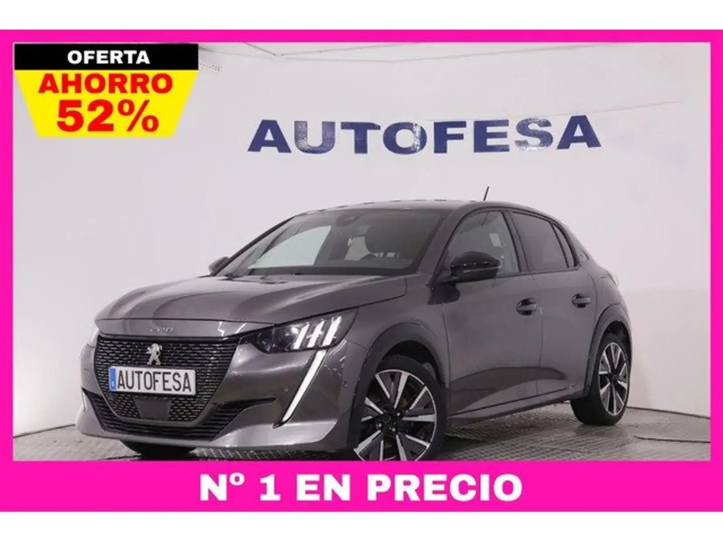 Peugeot 208 1.2 Puretech S&S GT 100 Gris - 1
