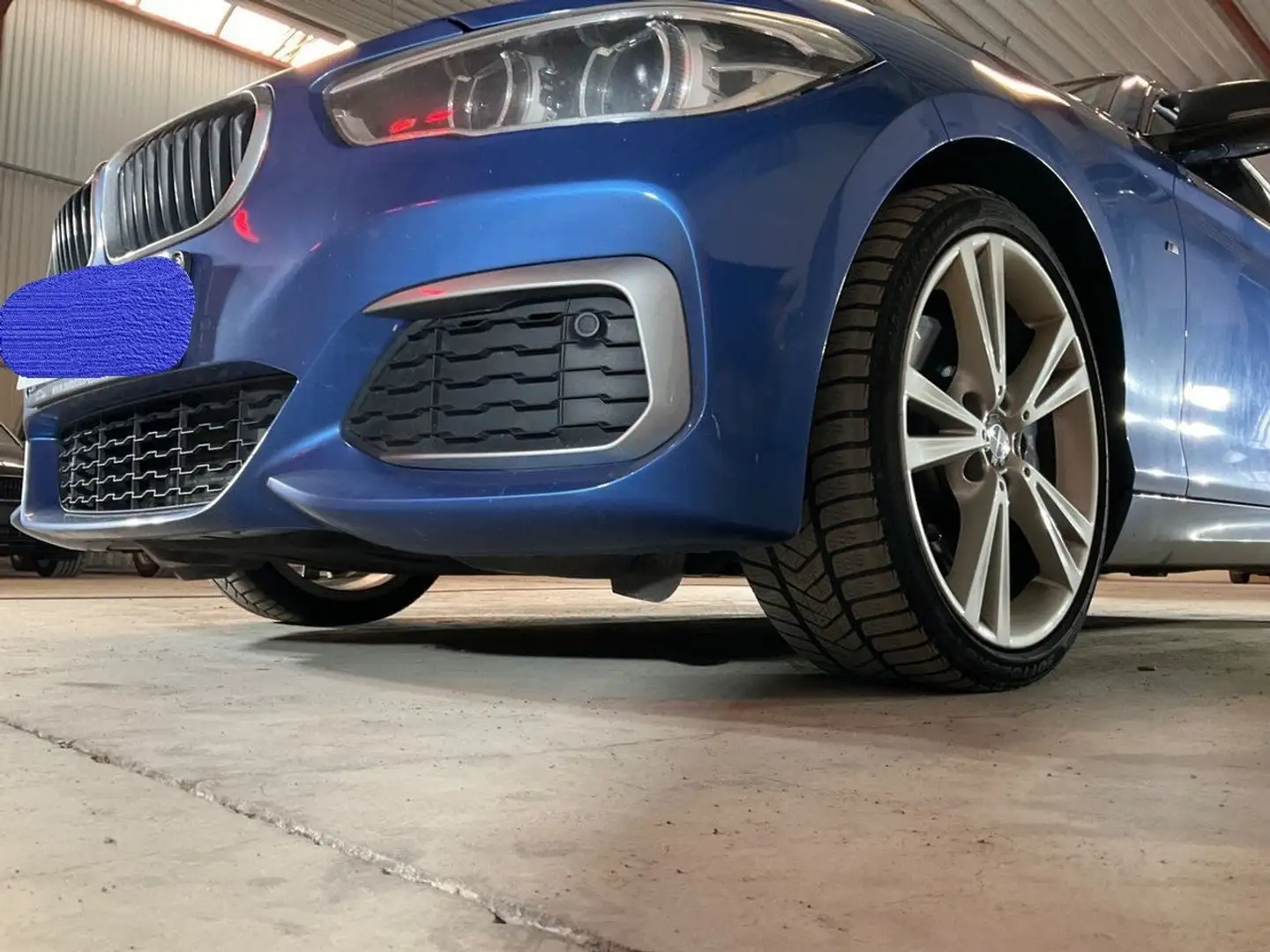 BMW 135 M135i xDrive Sport-Aut. Bleu - 2