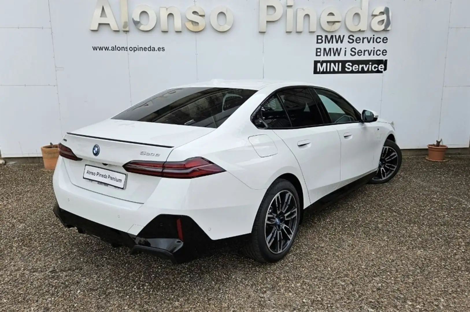BMW 530 e xDrive M Sport Blanc - 2