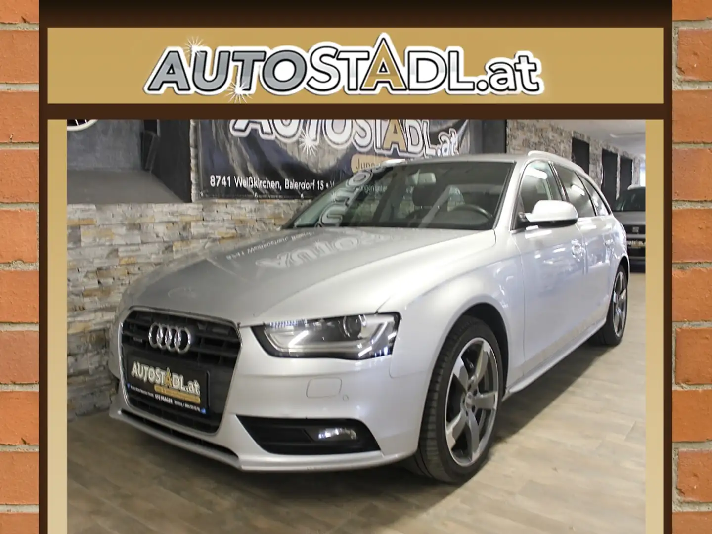 Audi A4 Avant 3,0 TDI quattro DPF S-tronic Silber - 1