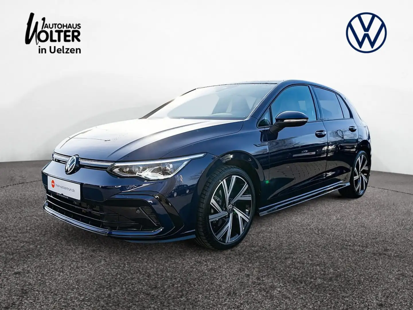 Volkswagen Golf VIII 1.5 eTSI R-Line AHK LED PLUS NAVI K Blau - 1