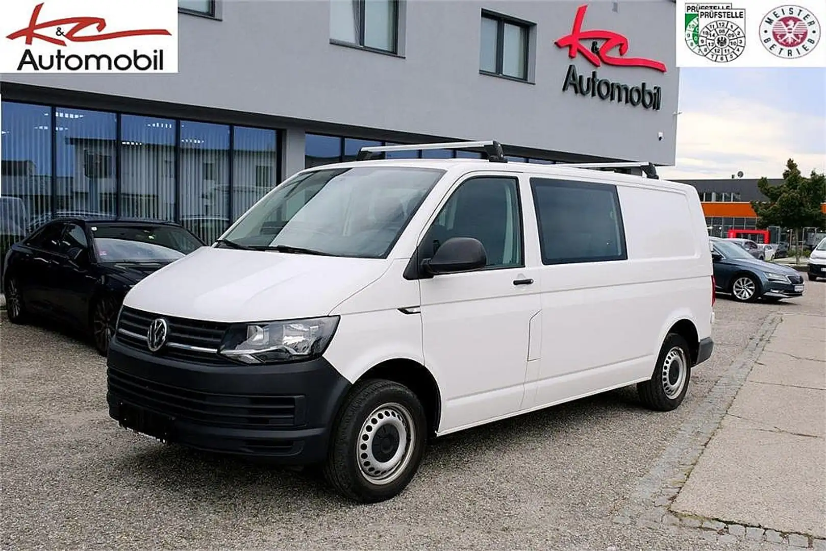 Volkswagen T6 Transporter T6 Doka-Kastenwagen LR 2,0 TDI BMT DOKA White - 1