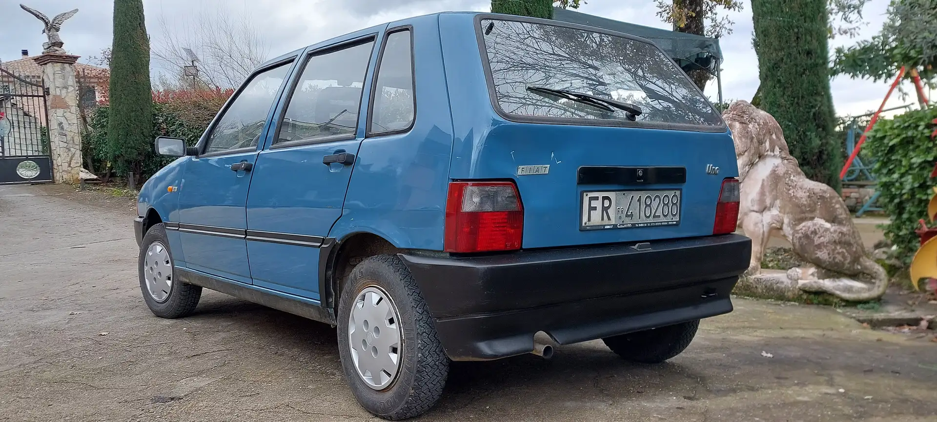 Fiat Uno Uno+5p+1.0+Fire+45cv+my89 Azul - 2
