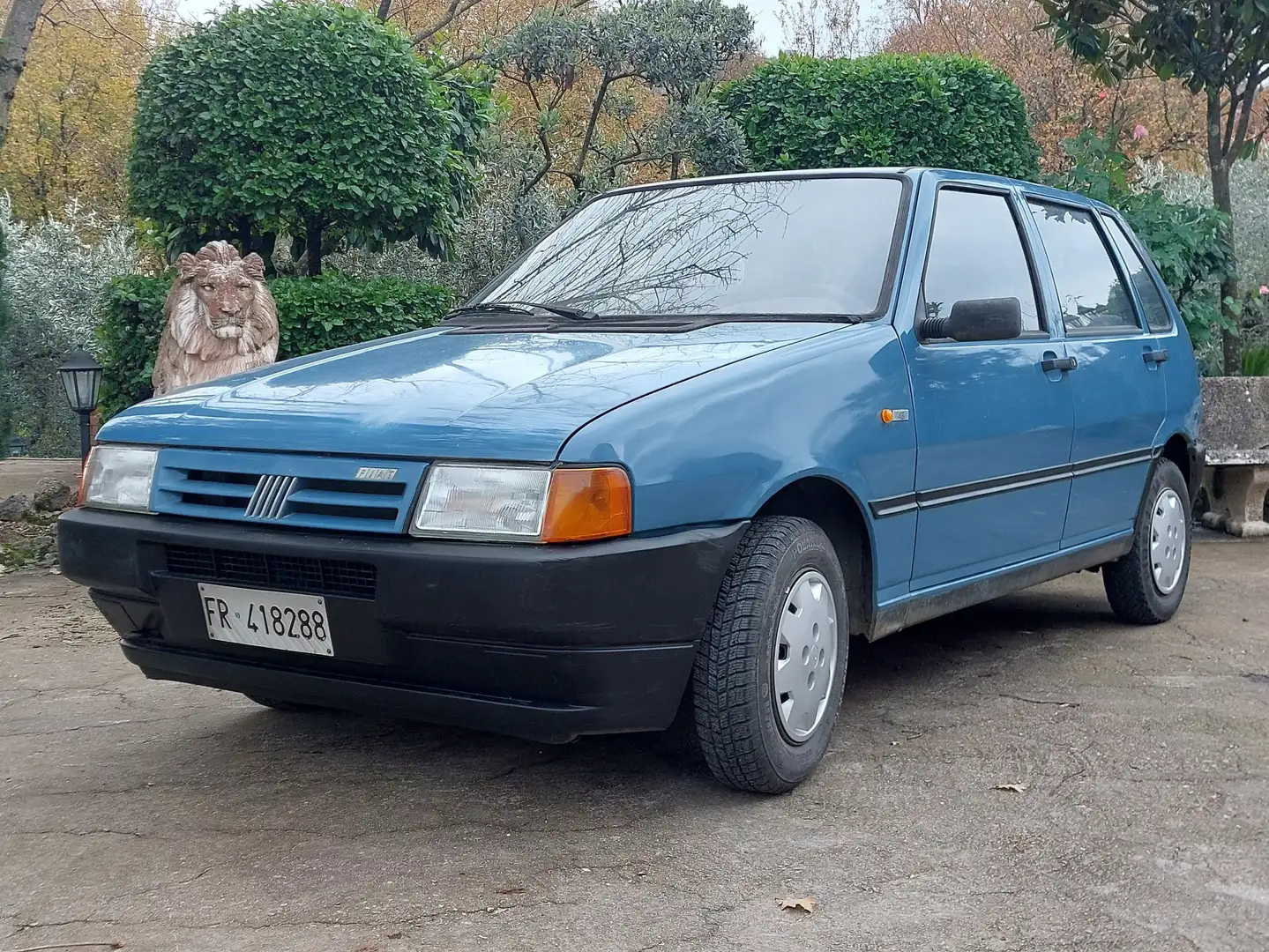 Fiat Uno Uno+5p+1.0+Fire+45cv+my89 Azul - 1