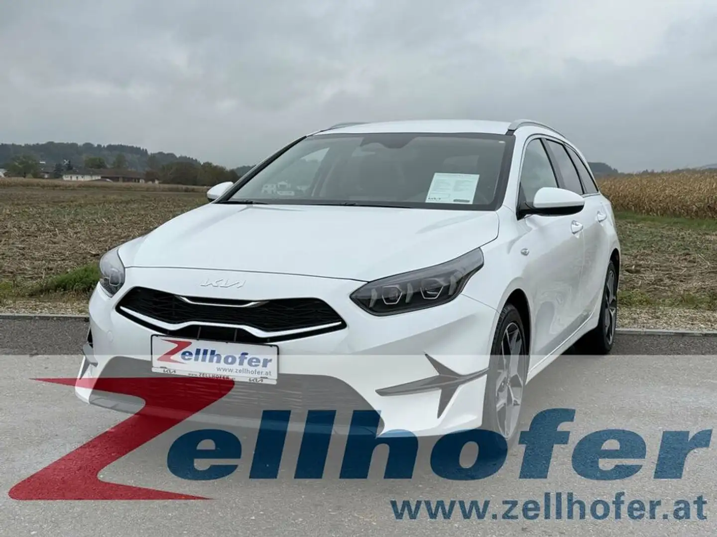 Kia Ceed SW / cee'd SW 1,5 TGDI Silber 48V DCT Blanc - 1
