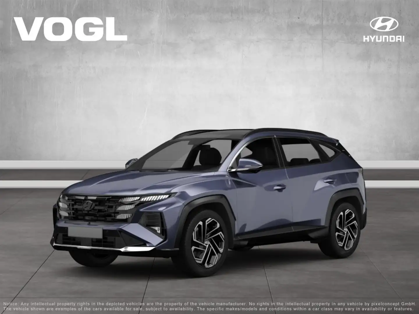 Hyundai TUCSON FL PHEV MY25 1.6 T-GDI 253PS 6AT 4WD PRIME Blau - 1