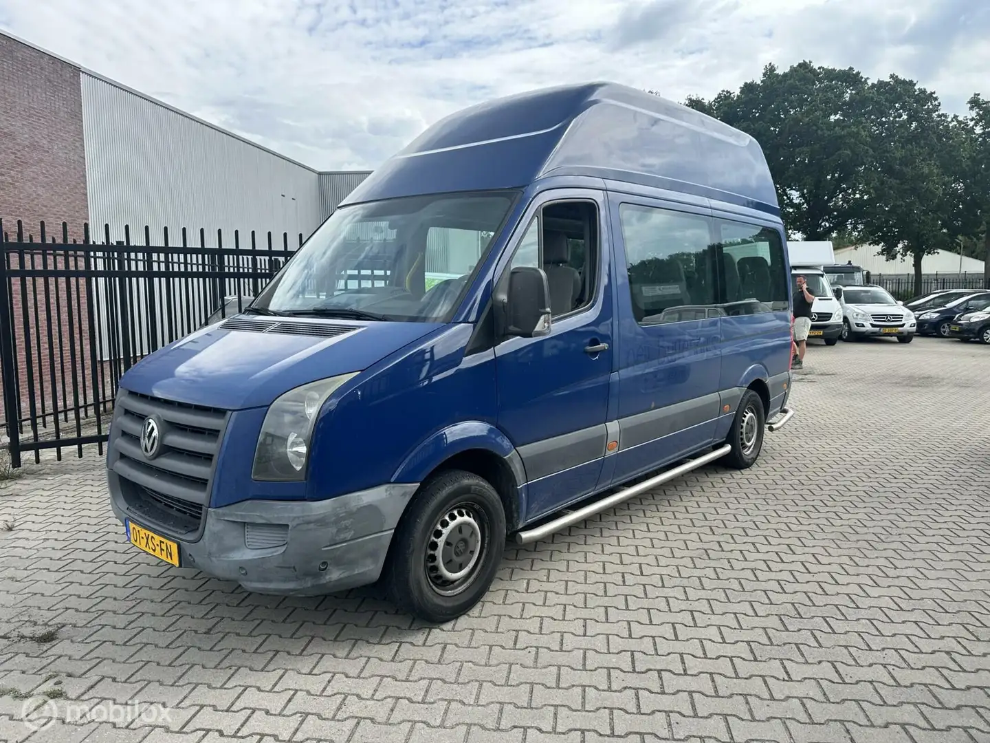 Volkswagen Crafter Combi 35 2.5 TDI L2 h4 airco luchtvering Albastru - 2