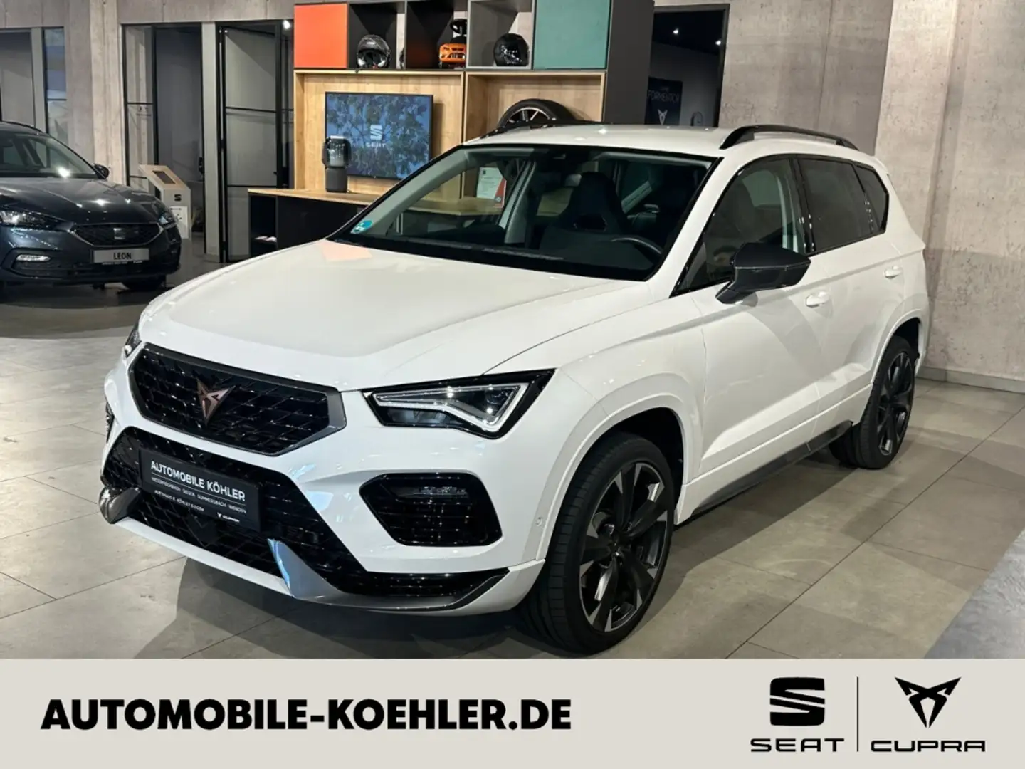 CUPRA Ateca Navi Digitales Cockpit LED Sperrdiff. ACC El. Heck Blanc - 1