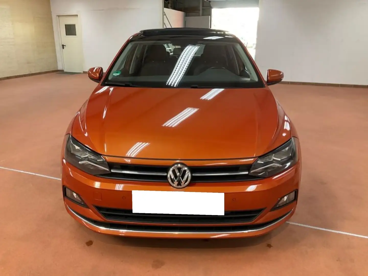 Volkswagen Polo 1.0 TSI DSG OPF Highline Orange - 1