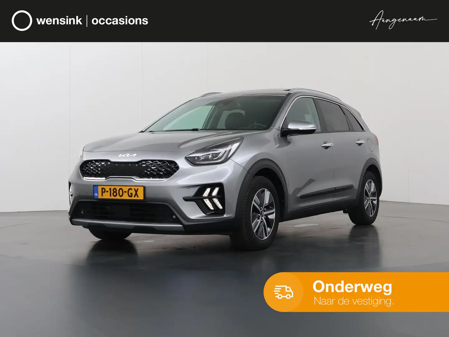 Kia Niro 1.6 GDi Hybrid ExecutiveLine | Panoramadak | Leder Grijs - 1