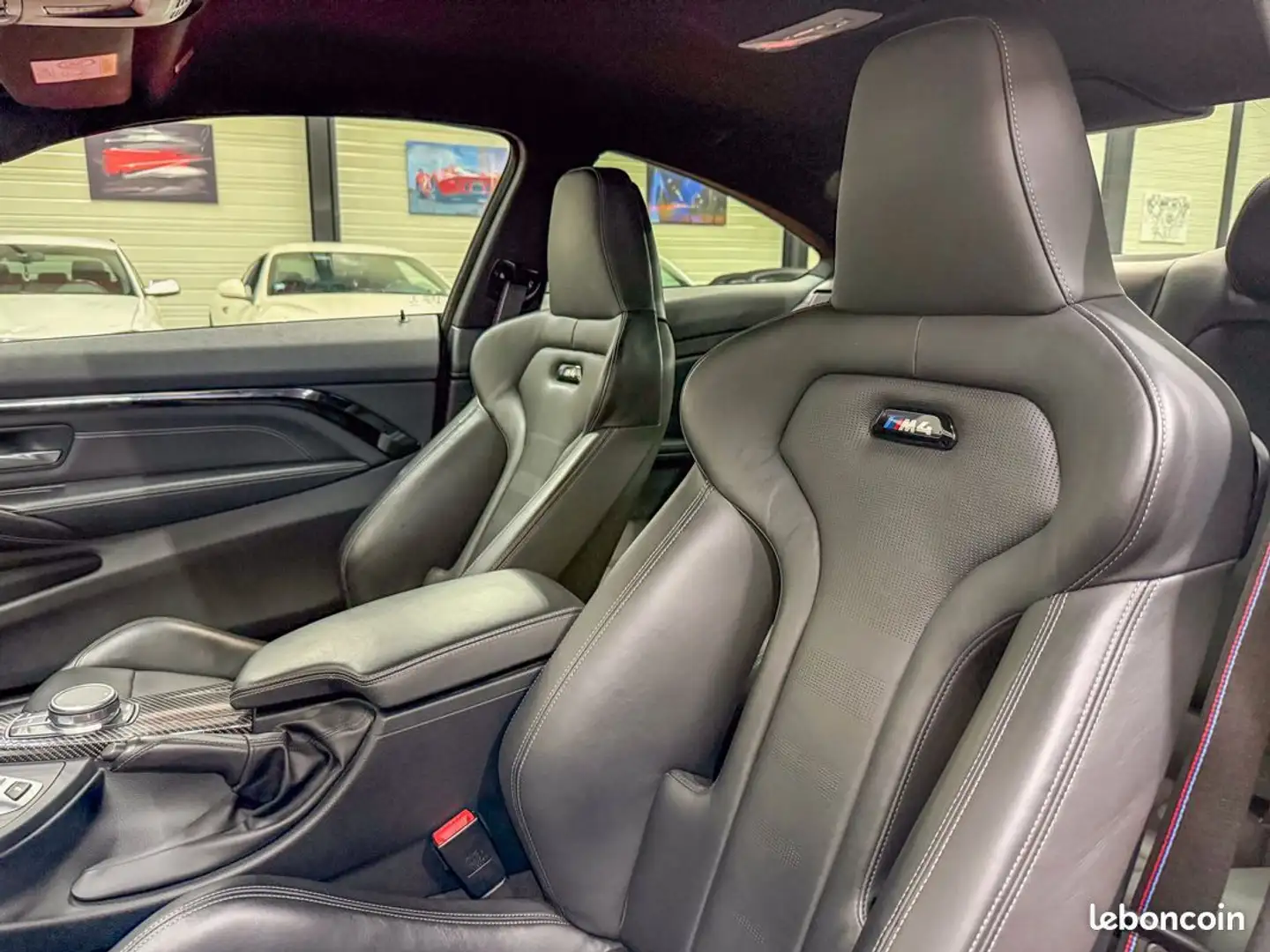 BMW M4 LCI F82 Competition 3.0 450 DKG – 2ème main Suivi complet Blanco - 2