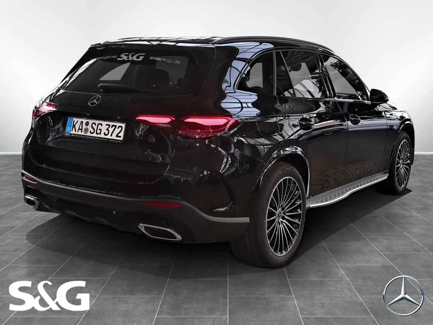 Mercedes-Benz GLC 450 d 4M AMG MBUX+360°+DIG-LED+Pano+AHK+Dist Noir - 2