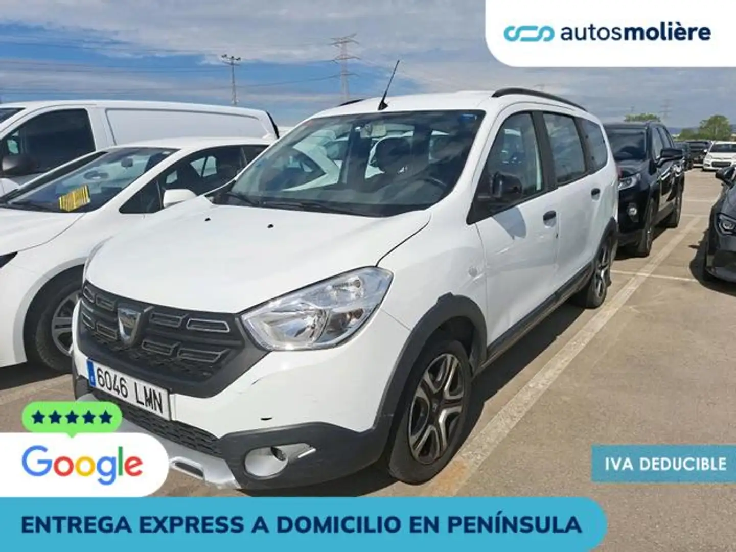 Dacia Lodgy 1.6 GLP Stepway Serie Limitada Aniversario 7pl. 80 Blanco - 1