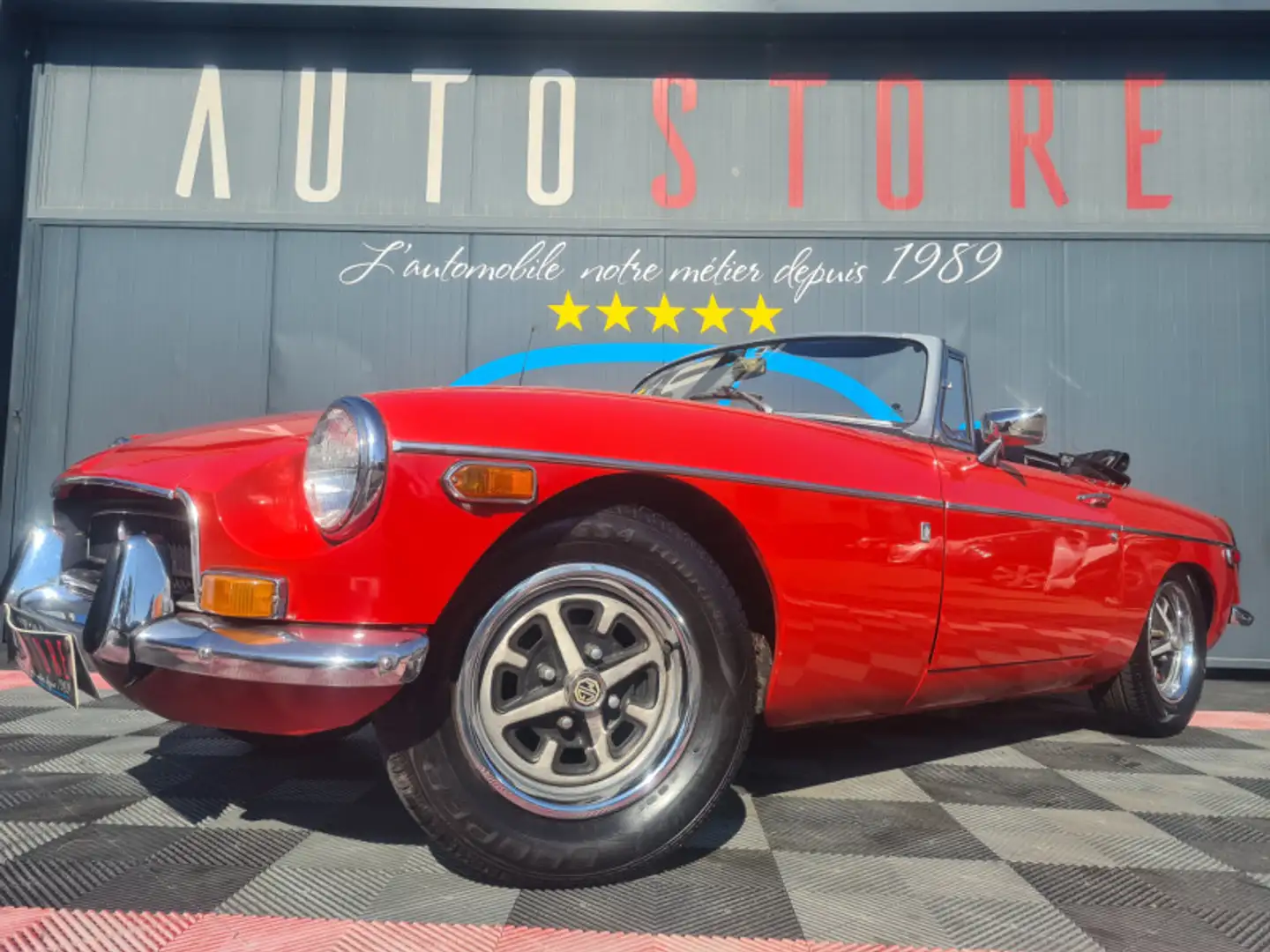 MG MGB MGB ROADSTER Red - 2