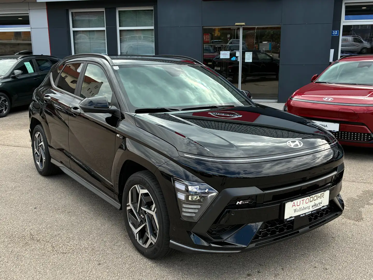 Hyundai KONA 1,6 GDI Hybrid N Line DCT Aut. Schwarz - 1
