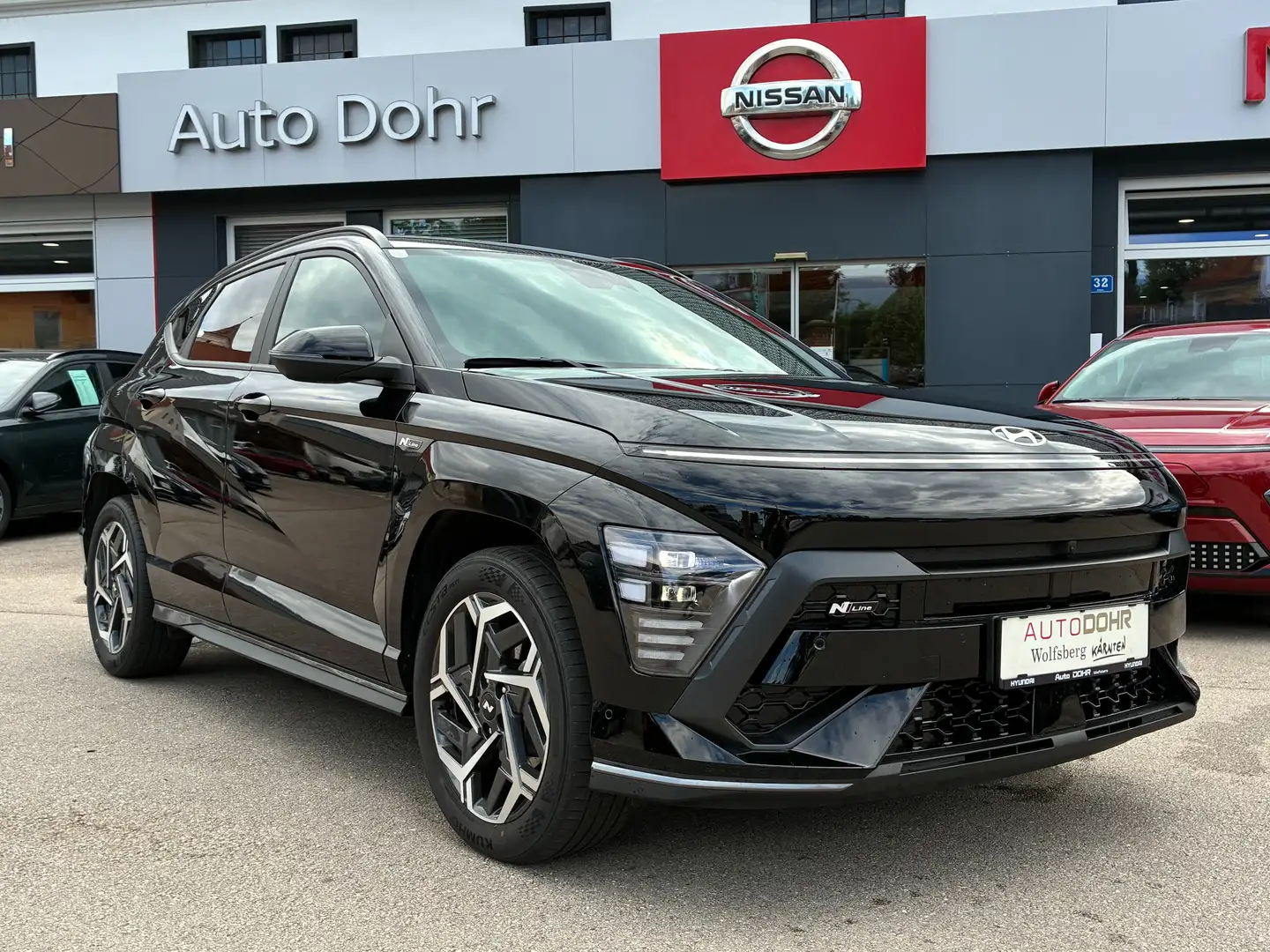 Hyundai KONA 1,6 GDI Hybrid N Line DCT Aut. Schwarz - 2