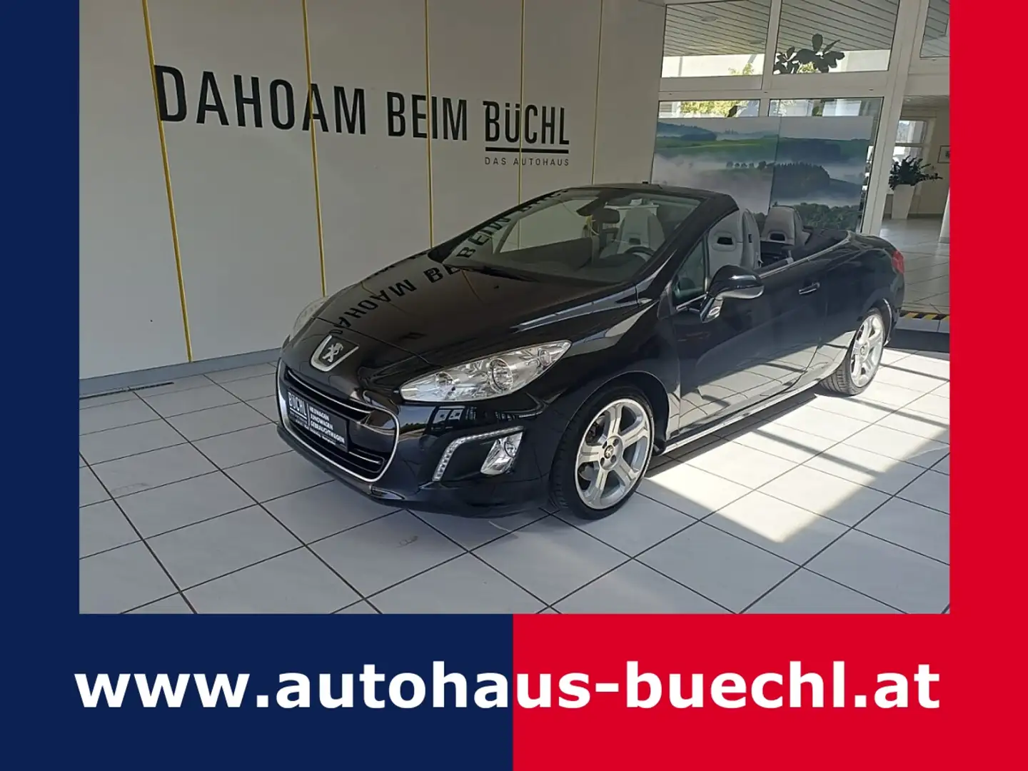 Peugeot 308 CC Allure 1,6 16V THP Schwarz - 1