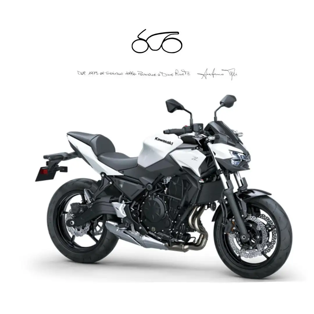 Kawasaki Z 650 . Bianco - 1