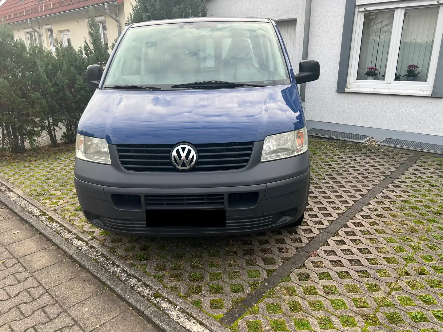 Volkswagen T5 Zweisitzer mit Fenster aus 1Hand Blu/Azzurro - 2