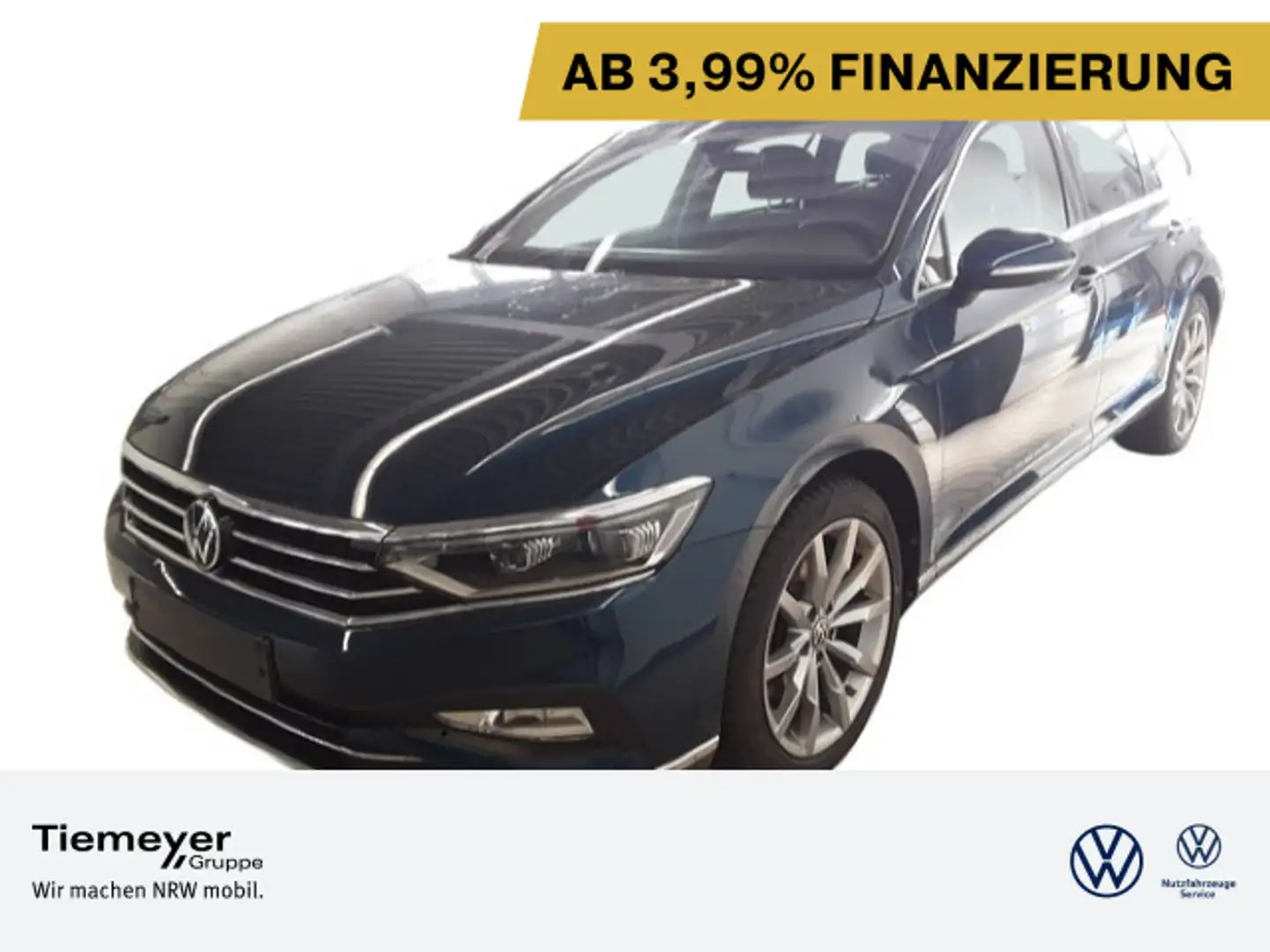 Volkswagen Passat Variant 2.0 TDI DSG ELEGANCE LM18 PANO AH Blau - 1
