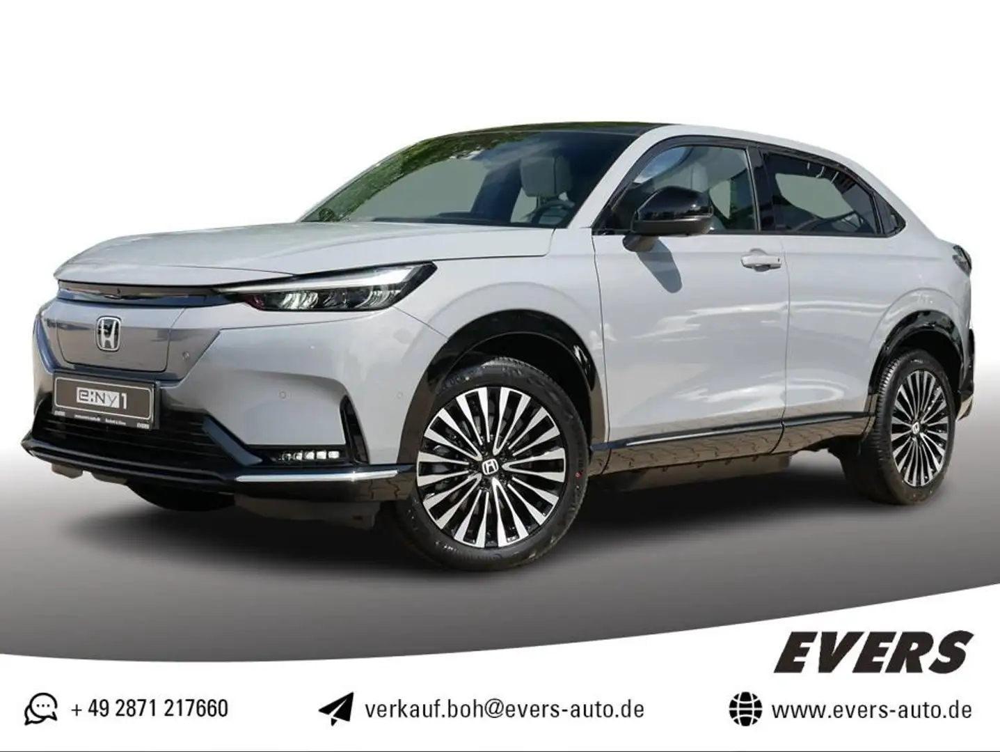 Honda e:Ny1 ADVANCE 360°KAM+LEDER+PANORAMA+ACC+NAVI Szürke - 1