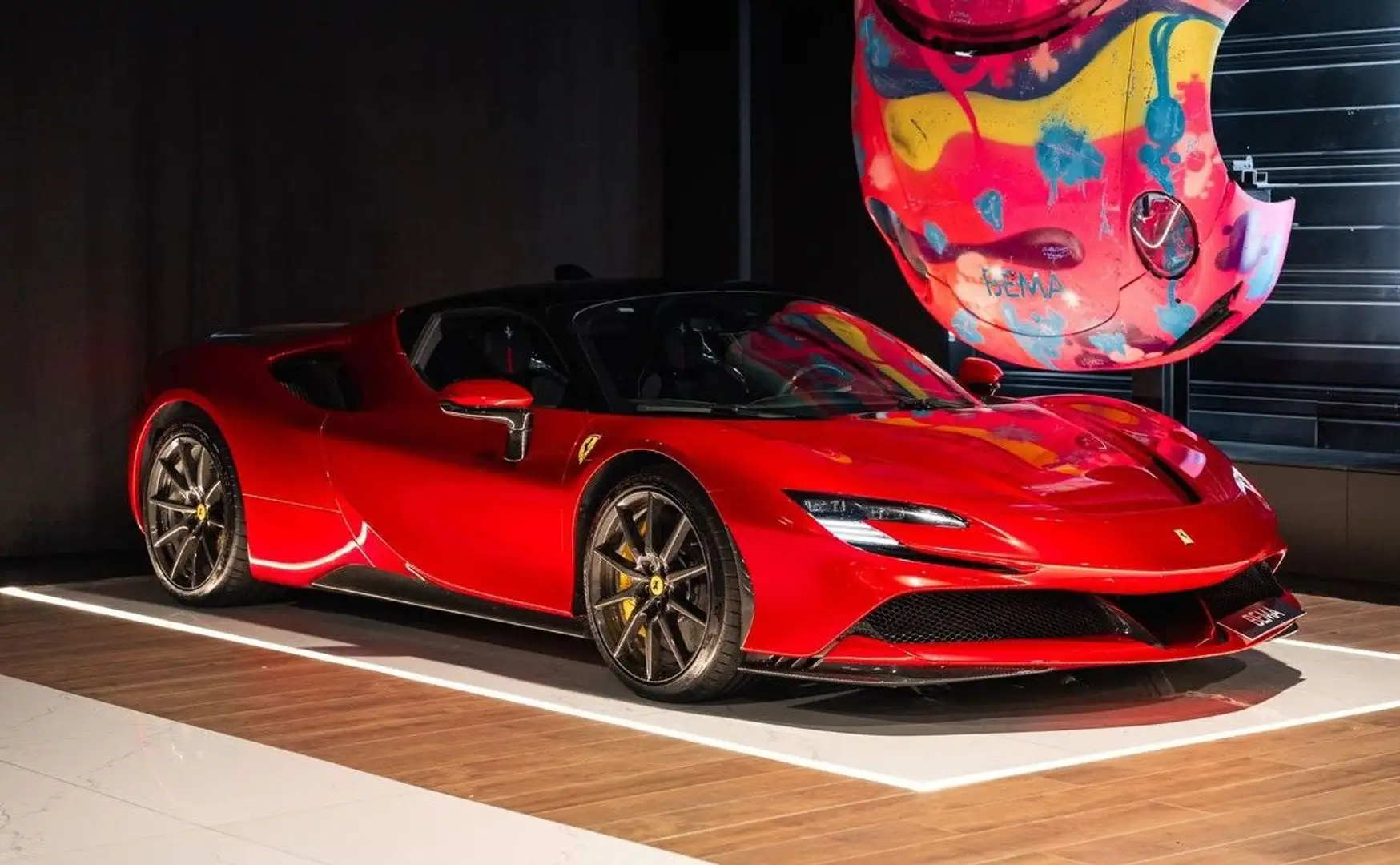 Ferrari SF90 Stradale STRADALE 1000cv | Malus payé Assetto Fiorano Jantes Carbone Sièges Racing À partir de 2649-mois Rot - 1
