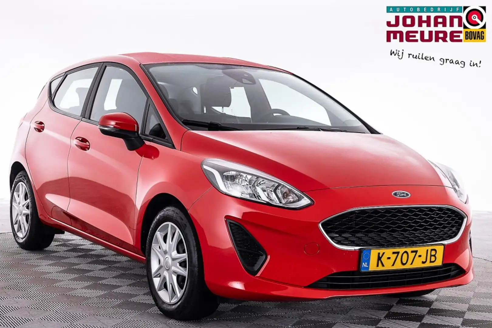 Ford Fiesta 1.0 EcoBoost Connected | CARPLAY | AIRCO ✅ 1e Eige Rosso - 1