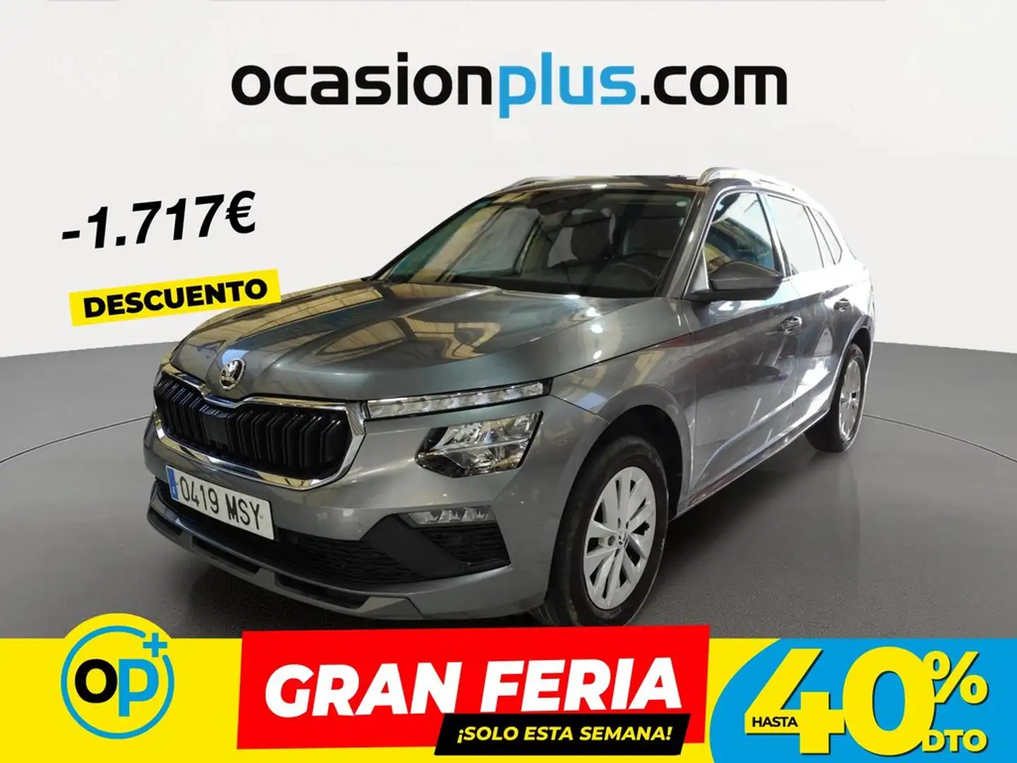 Skoda Kamiq 1.0 TSI Selection DSG7 85kW Gris - 1