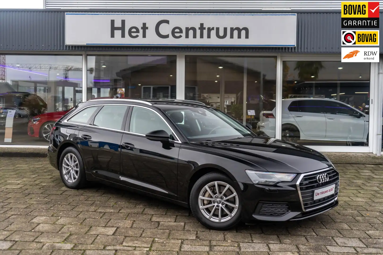 Audi A6 Avant 45 TFSI 245PK Automaat Quattro Sport / MHEV Noir - 1