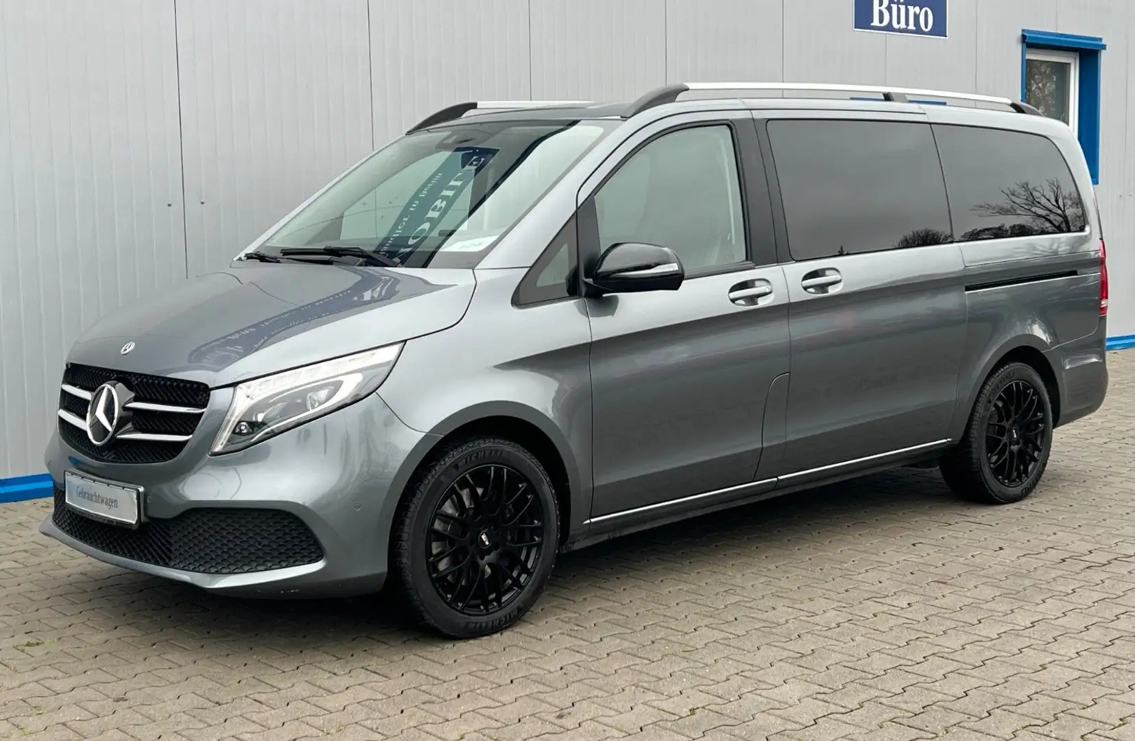 Mercedes-Benz V 300 V300d LANG SPORTPAKET LEDER LED STANDHEIZUNG AHK Gris - 1