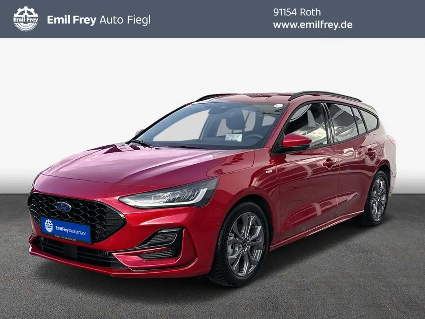 Ford Focus Turnier 1.0 EcoBoost Hybrid ST-LINE 92 kW, 5 Rouge - 1