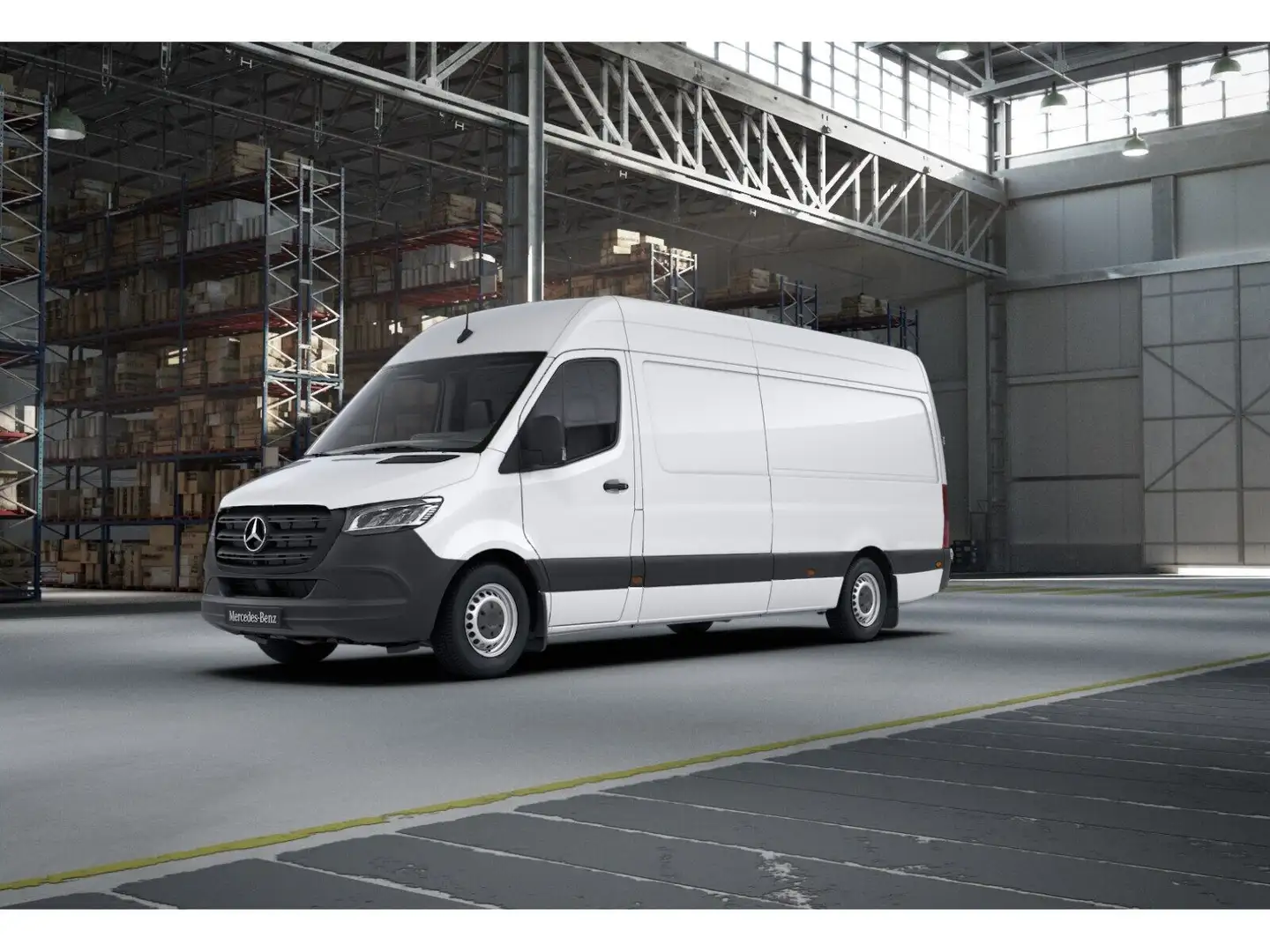 Mercedes-Benz Sprinter 317 CDI Kasten Hochdach 4325 Weiß - 2