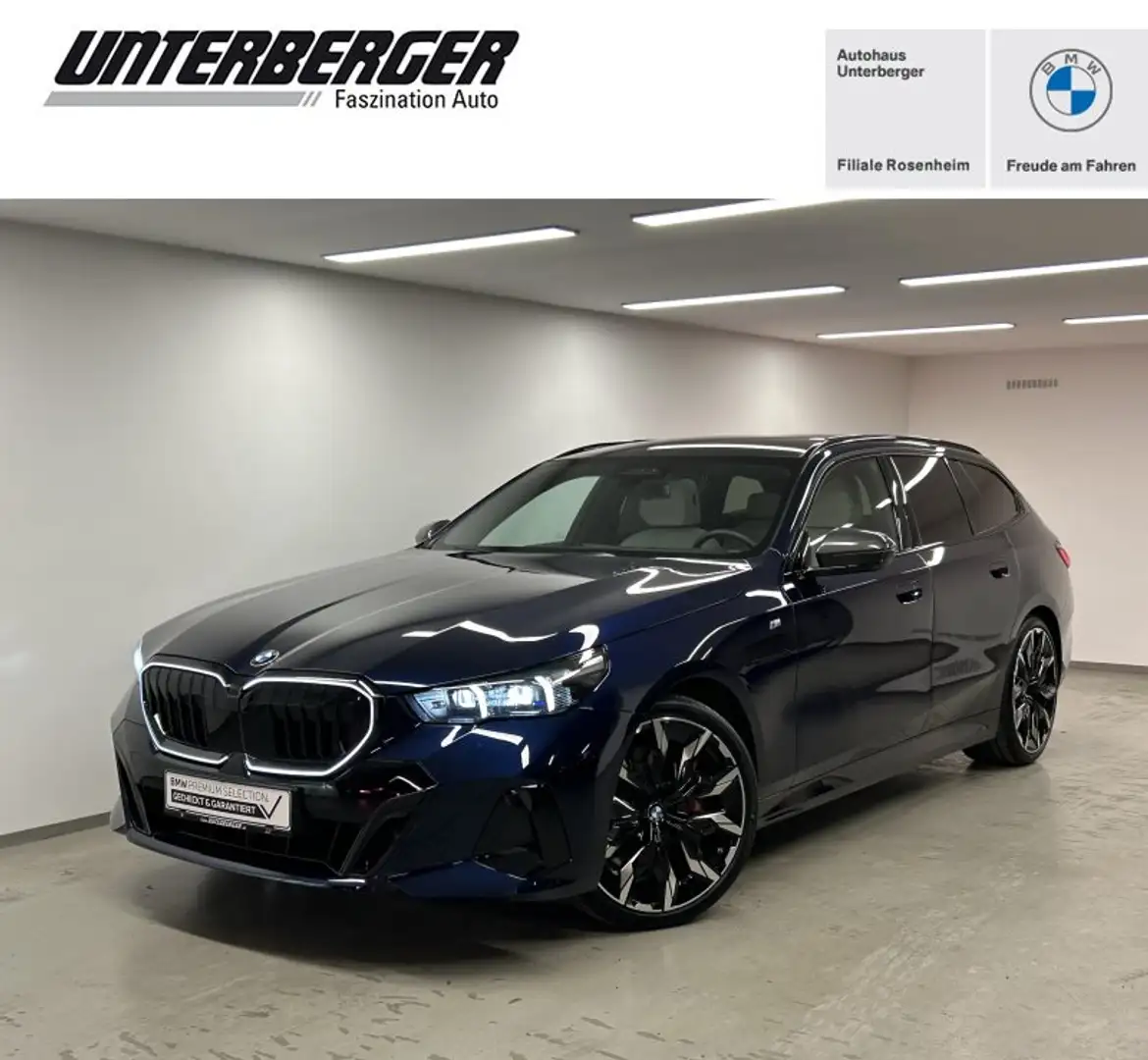 BMW 540 d xDrive Touring M Sportpaket Pro DA. Prof. PA. Pr Blau - 1