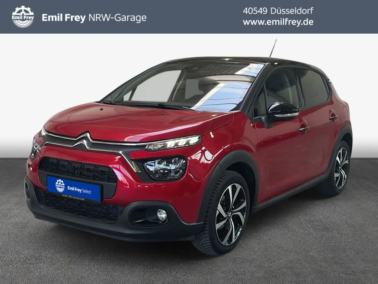 Citroen C3 SHINE NAVI+KAMERA+KLIMA+TEMPOMAT Rouge - 1
