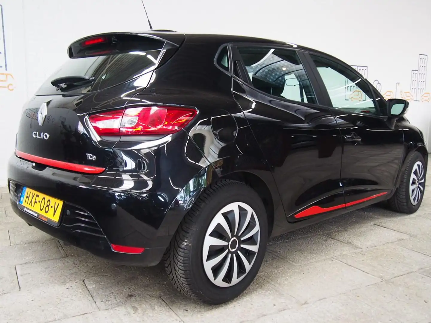 Renault Clio 0.9 TCe Expression (APK:Nieuw) Incl.Garantie Zwart - 2