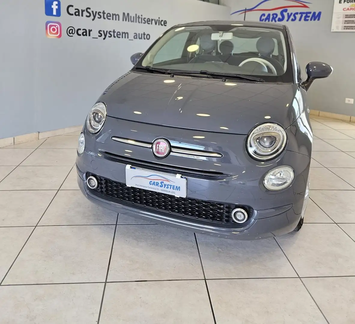 Fiat 500 500 1.2 Pop easypower Gpl 69cv Gris - 1