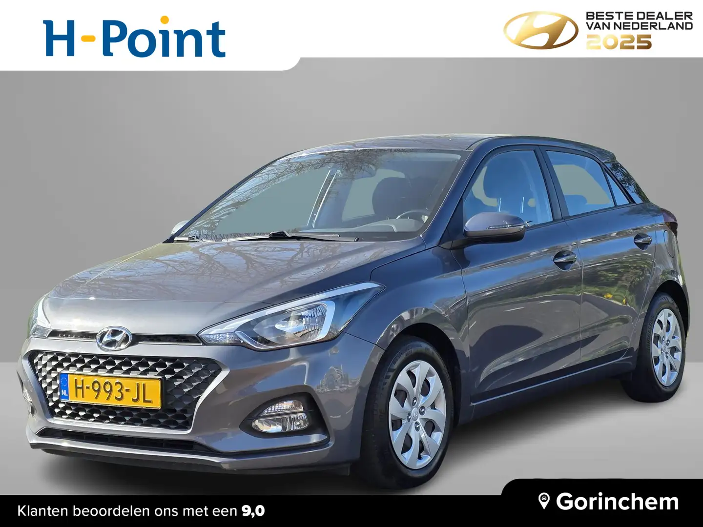 Hyundai i20 5drs 1.0 T-GDI 100PK Comfort | Camera | Climate co Gris - 1