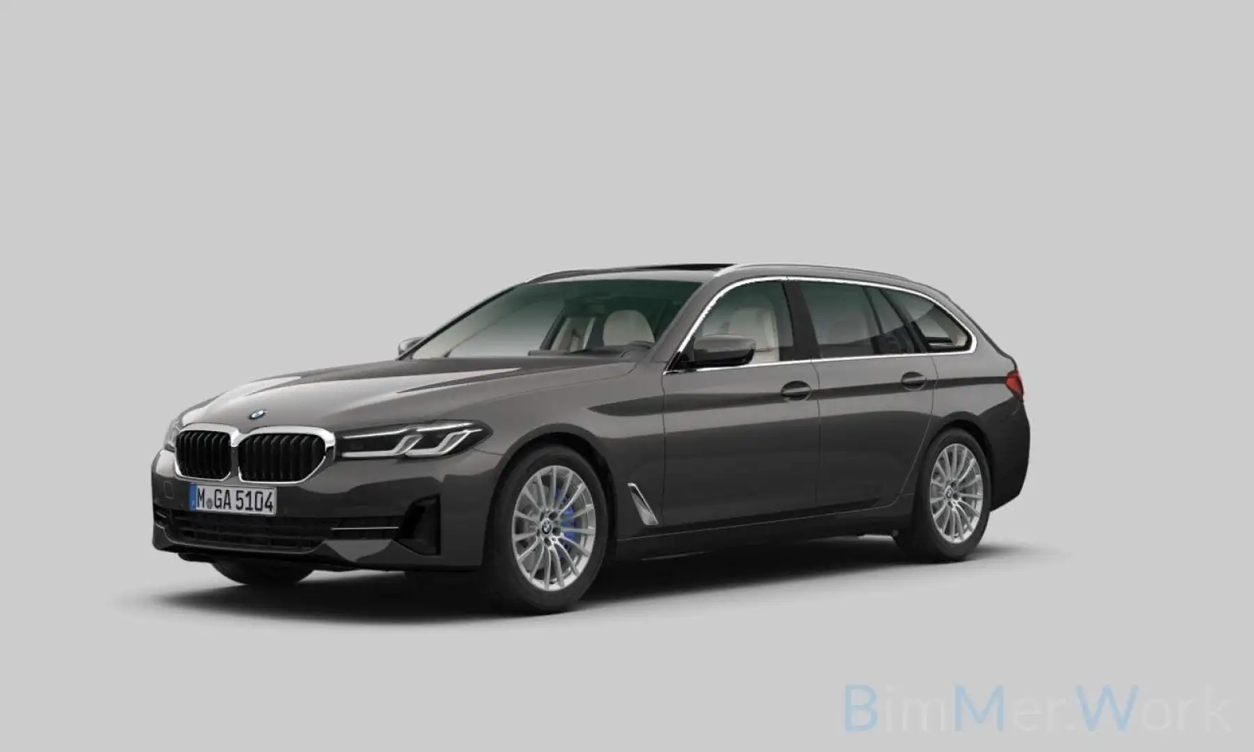 BMW 540 xD Panorama 360°DAB Fernlichtassist Sport Gris - 1