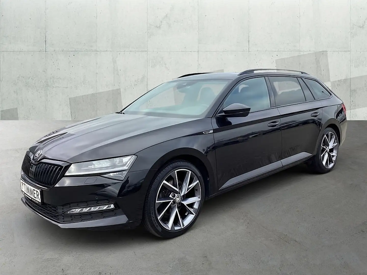 Skoda Superb Kombi 2,0 TDI Sportline DSG Matrix, ACC Im Vorl... Noir - 1