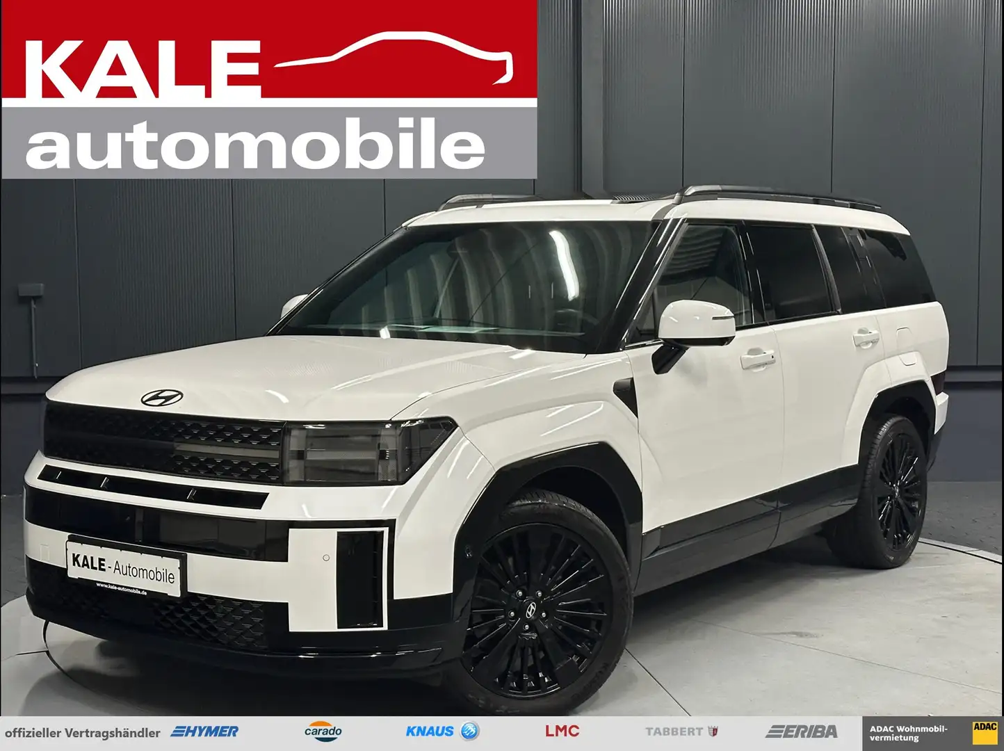 Hyundai SANTA FE 1.6 T-GDI Hybrid 4WD Blackline*PANORAMA*20Zoll* Alb - 1