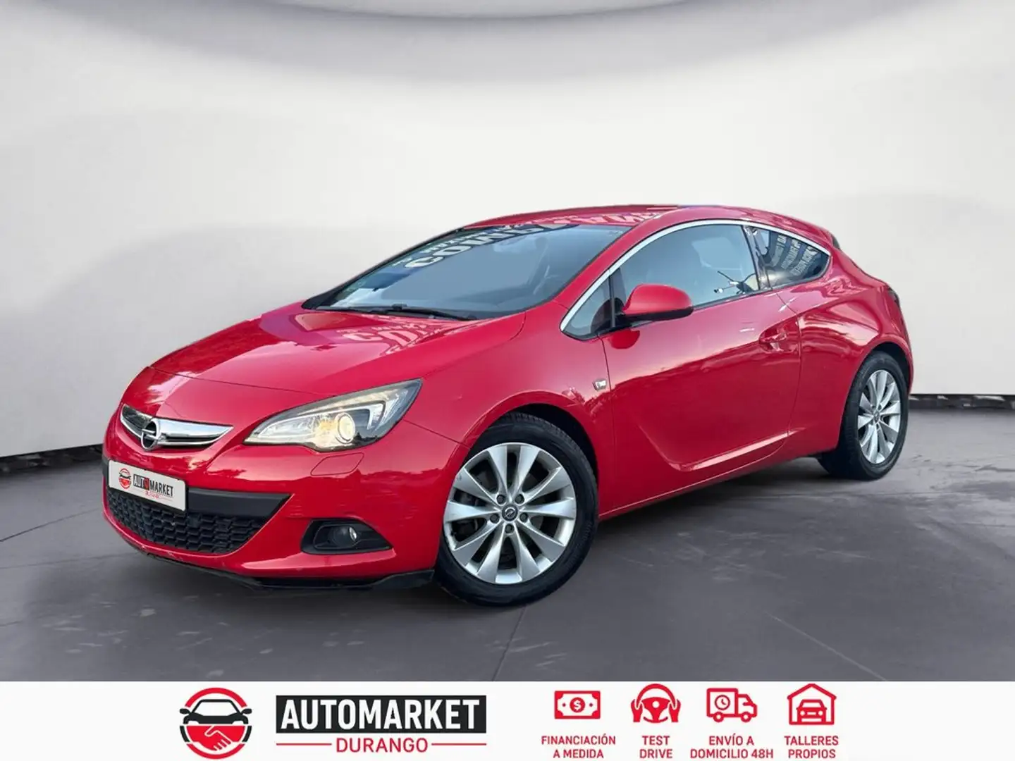 Opel Astra GTC 1.7CDTi S/S Sportive Rojo - 1