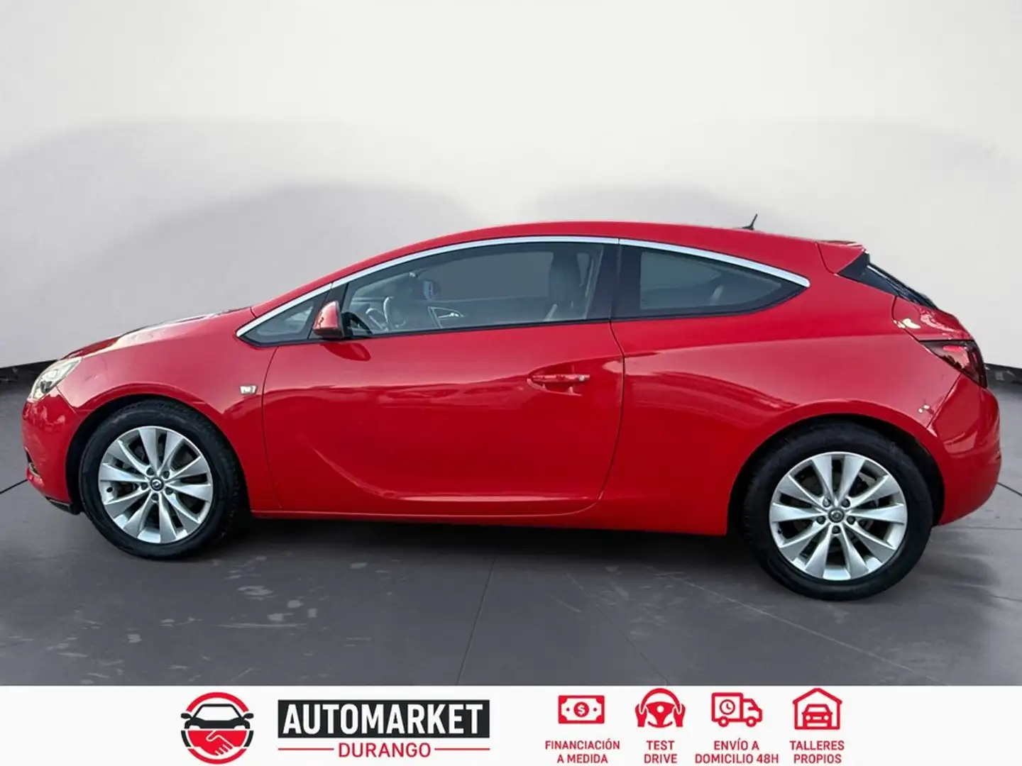 Opel Astra GTC 1.7CDTi S/S Sportive Rojo - 2
