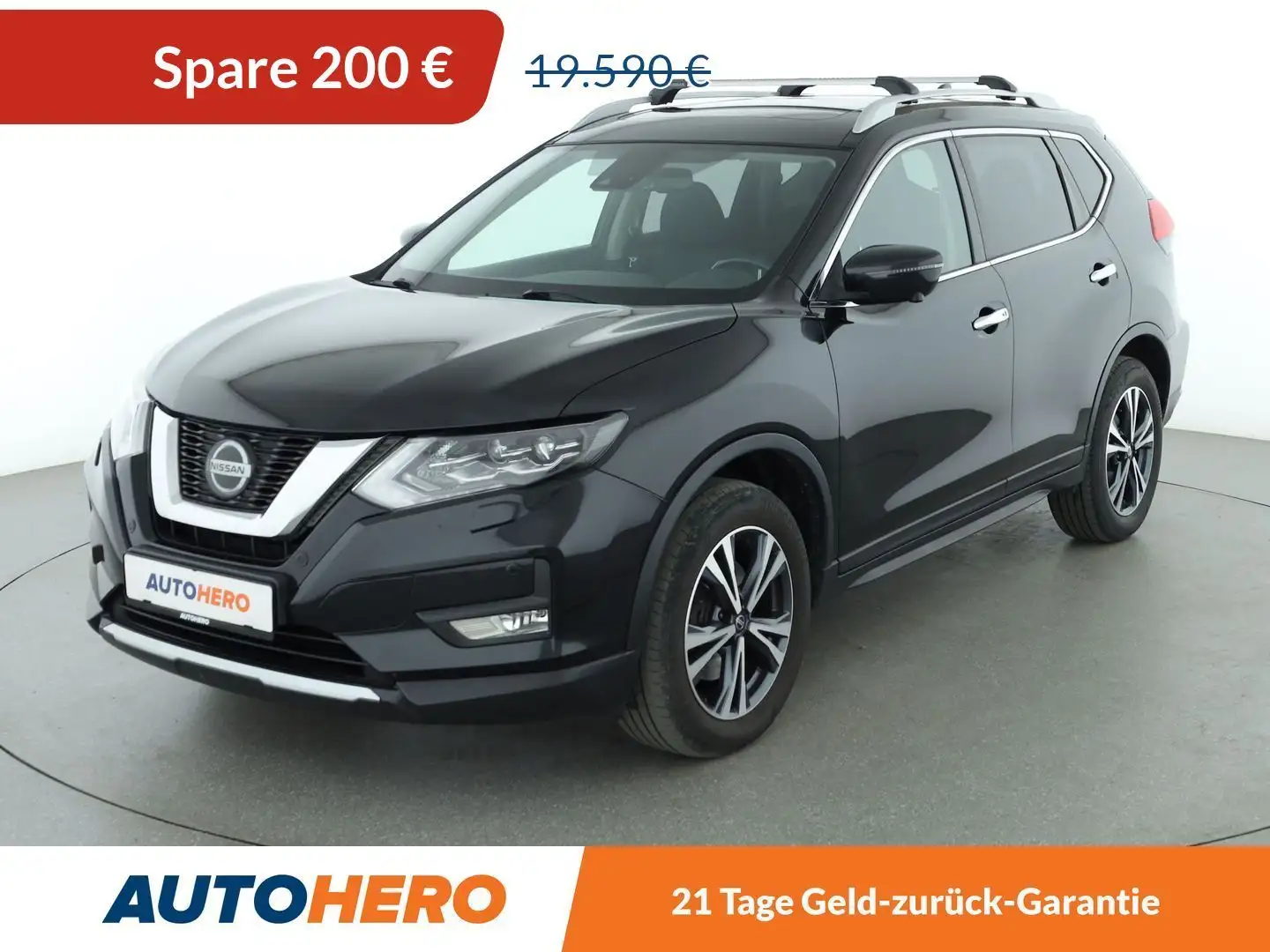 Nissan X-Trail 1.7 dCi N-Connecta 4x4*NAVI*LED*360°CAM*SPUR* Schwarz - 1