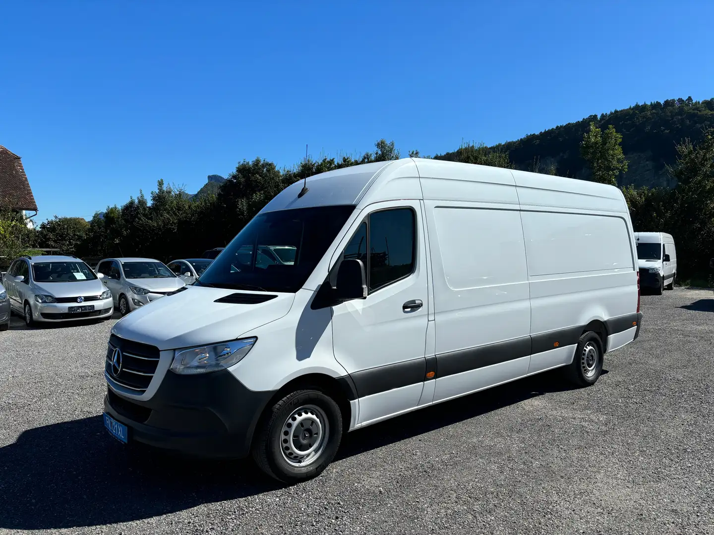 Mercedes-Benz Sprinter 316 CDI 3,5 Klima Kamera Navi Tempomat AHK Blanc - 1