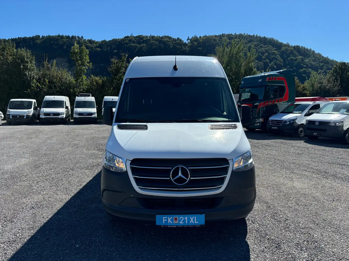 Mercedes-Benz Sprinter 316 CDI 3,5 Klima Kamera Navi Tempomat AHK Blanc - 2