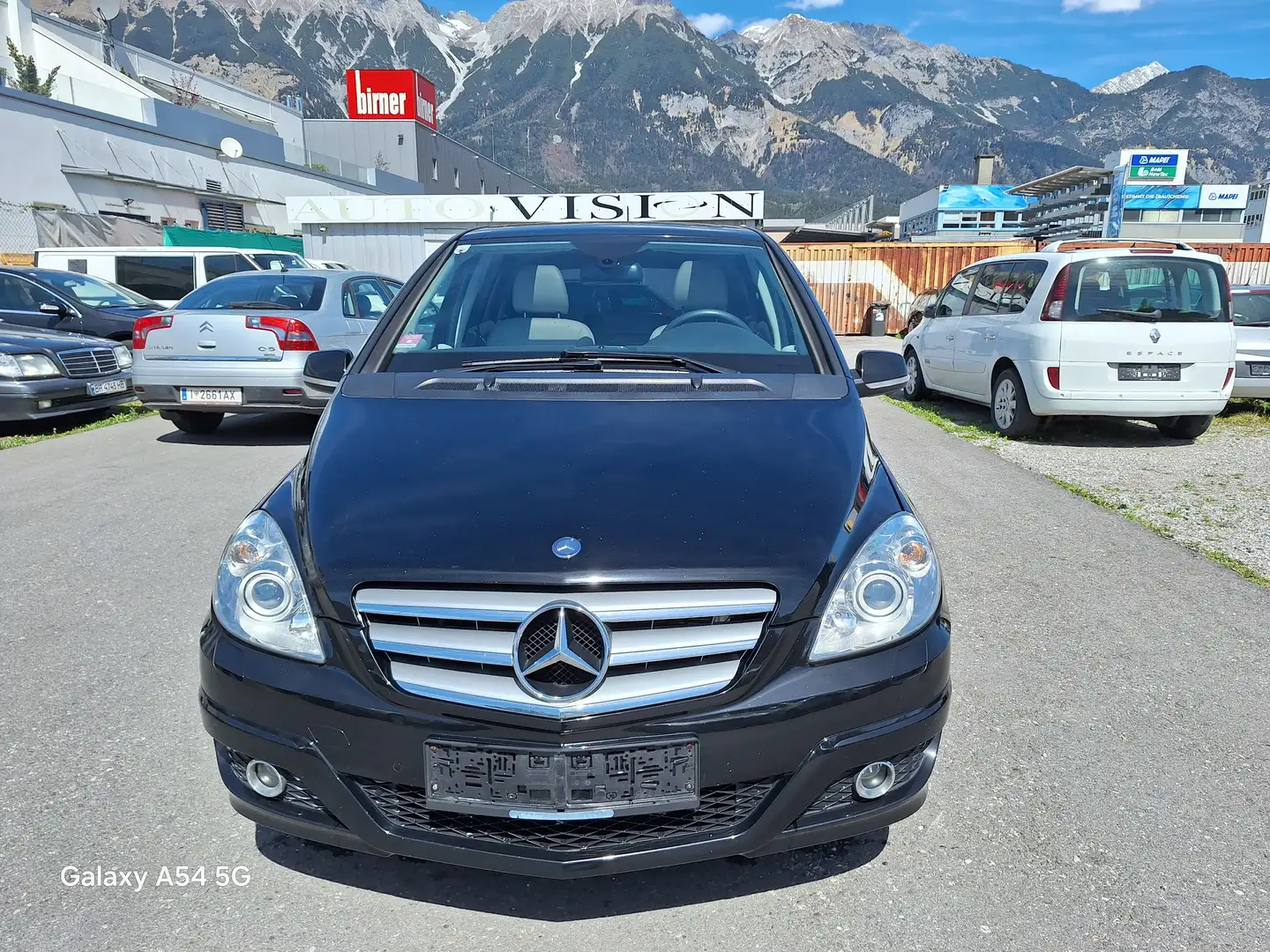 Mercedes-Benz B 180 B 180 NGT (Erdgas)pan dach Navi.A.H.K Temp Schwarz - 1
