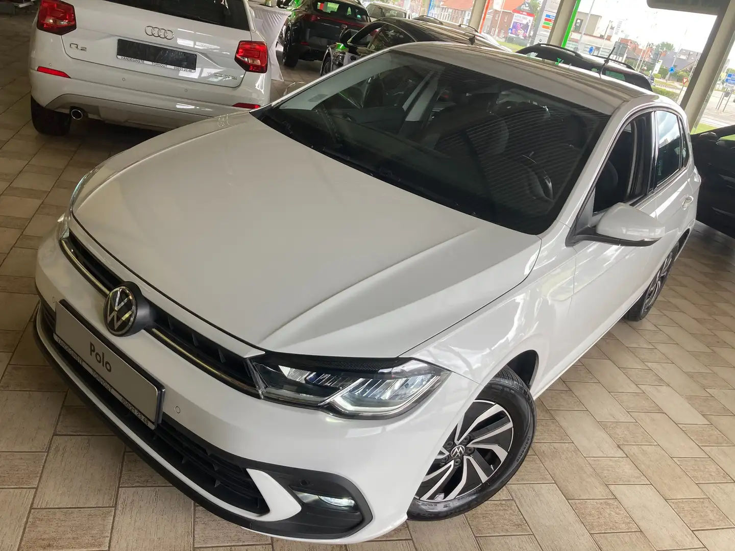 Volkswagen Polo -El. Airco -CC -Virtual -App -Parkss V+A -Aluvelg Blanc - 2