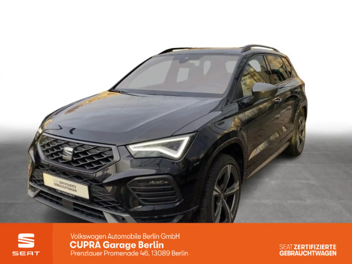 SEAT Ateca 2.0 TDI DSG FR Navi LED SHZ PDC AHZV Schwarz - 1