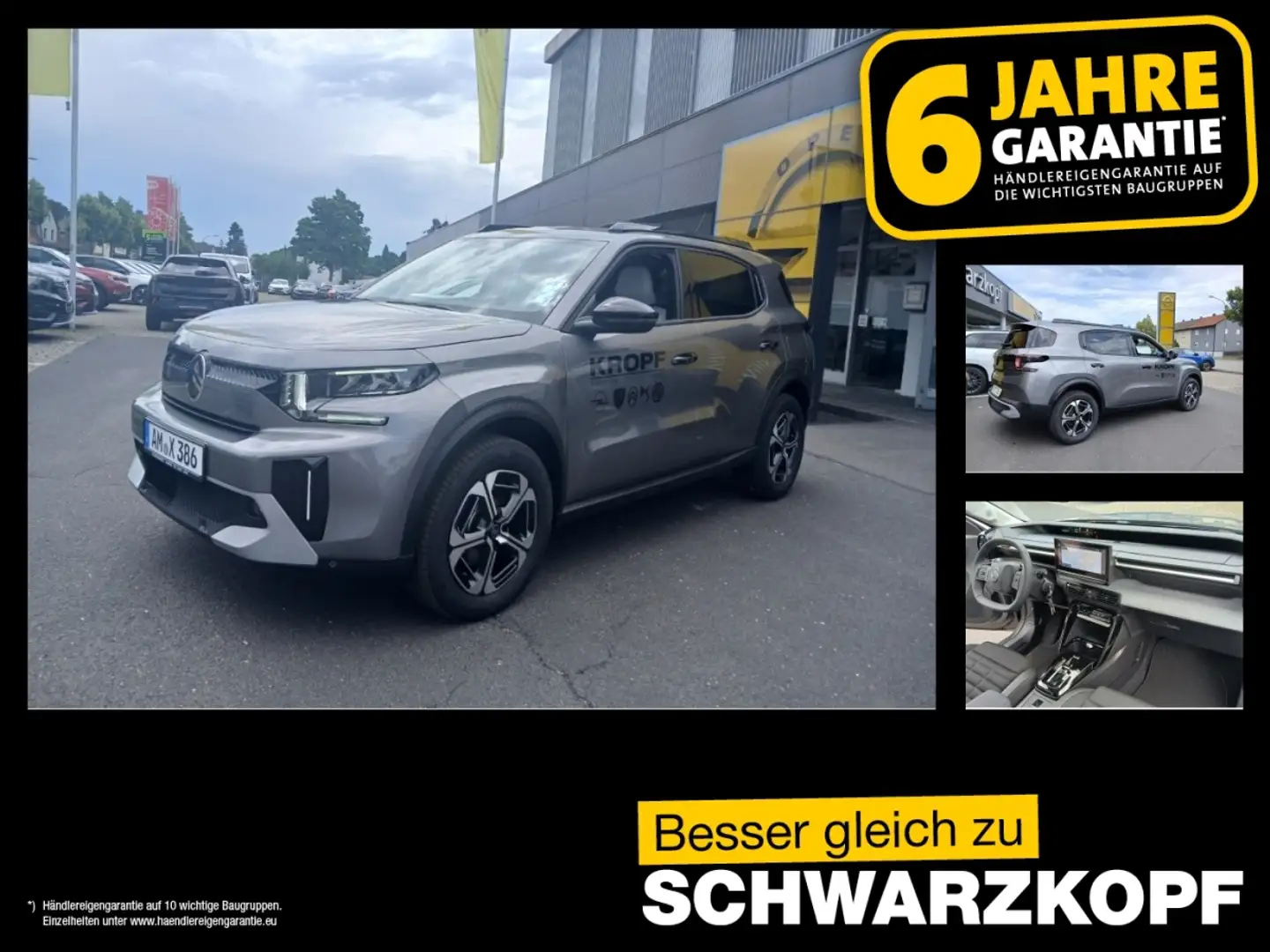 Citroen C3 Aircross 1.2 LM,Tempomat,Rückfahrkamera Grün - 1